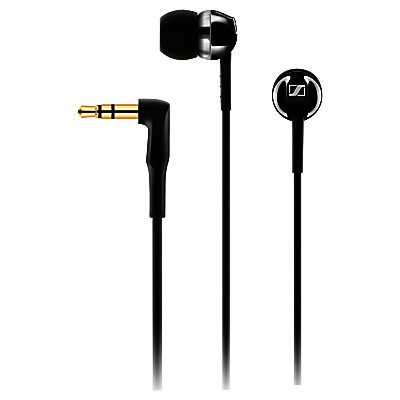 Sennheiser CX 1.00 In-Ear Headphones, Black Sennheiser CX 1.00 In-Ear Headphones, Black